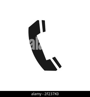 Phone icon. Phone symbol vector illustration in simple style. EPS 10 Stock Vector