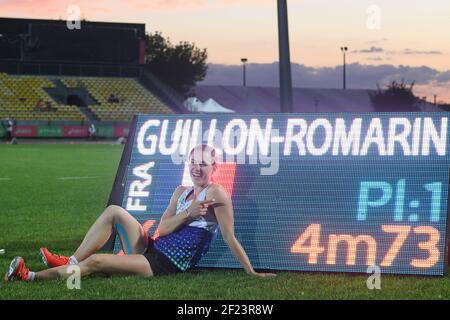 Ninon Guillon-Romarin competes and breaks the French record (4,73m) during the Athletics French Championships 2018, in Albi, France, on July 7th, 2018 - Photo Philippe Millereau / KMSP / DPPI Stock Photo