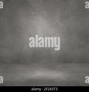 Empty concrete interior background Stock Photo