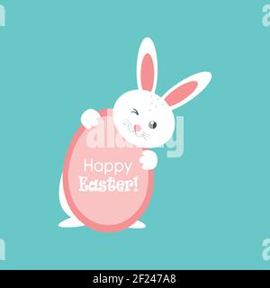 Have Yourself a Very Happy Easter Easter Bunny Ears Vector illustration. Stock Vector