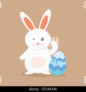 Have Yourself a Very Happy Easter Easter Bunny Ears Vector illustration. Stock Vector