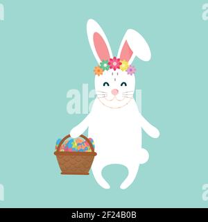 Have Yourself a Very Happy Easter Easter Bunny Ears Vector. Stock Vector