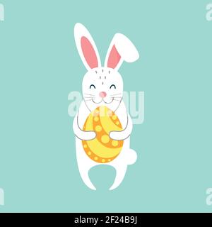 Have Yourself a Very Happy Easter Easter Bunny Ears Vector. Stock Vector