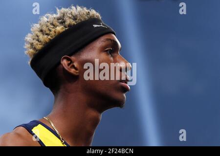 Jordan Diaz (Cub) competes in men triple jump during the indoor Paris Meeting, on January 27, 2019, at Accor Hotel Arena, Paris, France - Photo Philippe Millereau / KMSP / DPPI Stock Photo