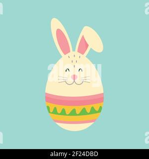 Have Yourself a Very Happy Easter Easter Bunny Ears Vector. Stock Vector