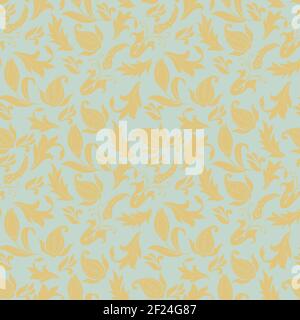 Floral Decorative vector seamless pattern for wallpaper, textile , surface, fashion , background,tile, stationary, home decor, furnishing etc. Stock Vector