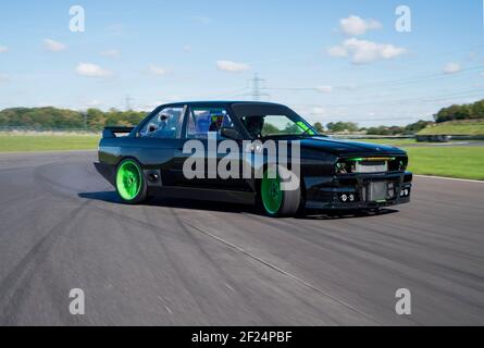 BMW E30 3 Series based drift car Stock Photo