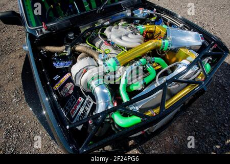 BMW E30 3 Series based drift car Stock Photo