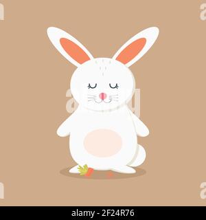 Have Yourself a Very Happy Easter Easter Bunny Ears Vector illustration. Stock Vector
