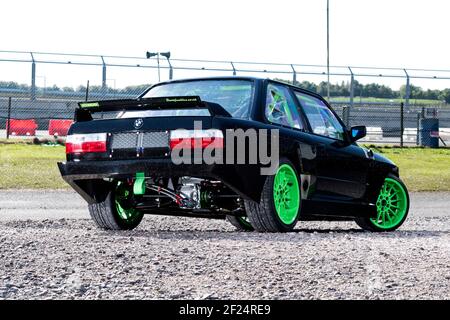 BMW E30 3 Series based drift car Stock Photo