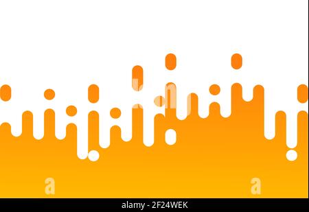 Abstract pattern yellow mustard Rounded Lines Halftone Transition. background with gradient, vertical rounded stripes. Vector Background Illustration. Stock Vector