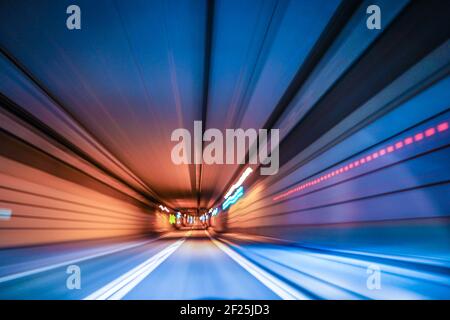 Of a different world warped image image Stock Photo