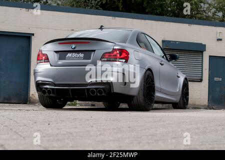 BMW M135i compact rear wheel drive performance car with modifications ...