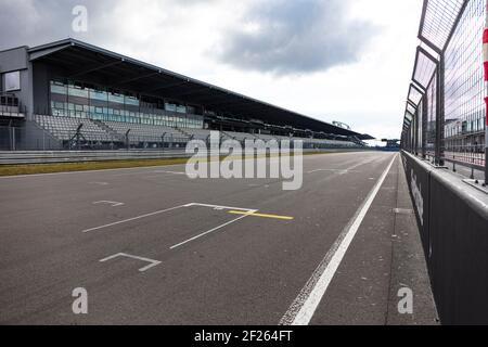 Nürburgring, empty seats, no races, no events Stock Photo