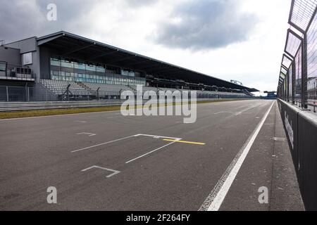 Nürburgring, empty seats, no races, no events Stock Photo