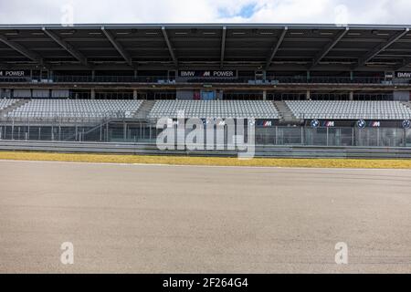 Nürburgring, empty seats, no races, no events Stock Photo