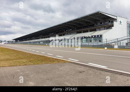 Nürburgring, empty seats, no races, no events Stock Photo