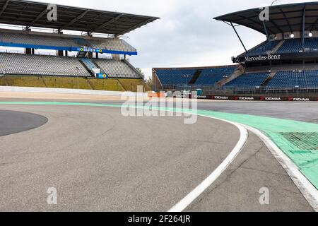 Nürburgring, empty seats, no races, no events Stock Photo