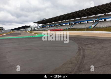 Nürburgring, empty seats, no races, no events Stock Photo