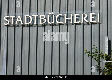 Ratzeburg City Library Stock Photo