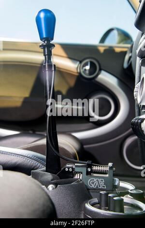 Modified R56 Mini Cooper S compact British hot hatch car Stock Photo - Alamy