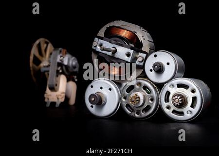 Small electric motors for driving domestic appliances. Electric devices ...