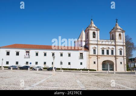 Church in Vila Vicosa Alentejo, Portugal Stock Photo