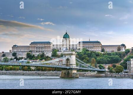 Buda Castle, Budapest, Hungary Stock Photo