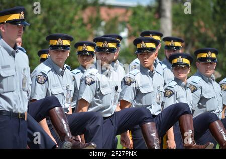 RCMP Depot Regina, Saskatchewan Canada Stock Photo