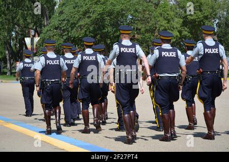 RCMP Depot Regina, Saskatchewan Canada Stock Photo