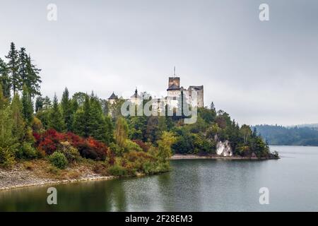 Niedzica Castle, Poland Stock Photo