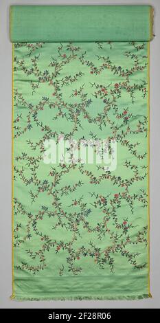 Floral pattern. Solid pattern with flowers, leaves and branches