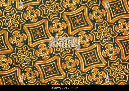 Abstract ornament from indonesia traditional cloth Stock Photo