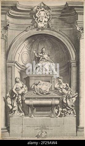 Grafmonument Van Paus Urbanus VIII The Tomb Of Pope Urban VIII In St. Peters Basilica In