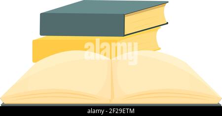 Paper production for book icon. Cartoon of paper production for book vector icon for web design isolated on white background Stock Vector