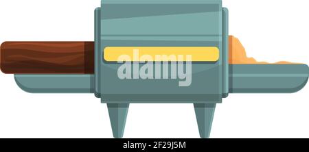 Industrial paper production icon. Cartoon of industrial paper production vector icon for web design isolated on white background Stock Vector