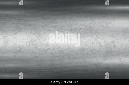 Panoramic metal background with rust - Vector Stock Vector