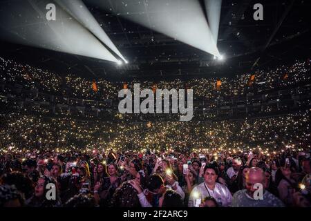 London, United Kingdom. 8th December 2019. Audience during day two of Capital's Jingle Bell Ball 2019 with Seat at the O2 Arena, London. Picture credit should read: Scott Garfitt/EMPICS/Alamy Live News Stock Photo