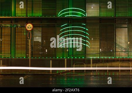 Global greening for St. Patrick's Day, 17th of March, Paddys Day celebration Stock Photo