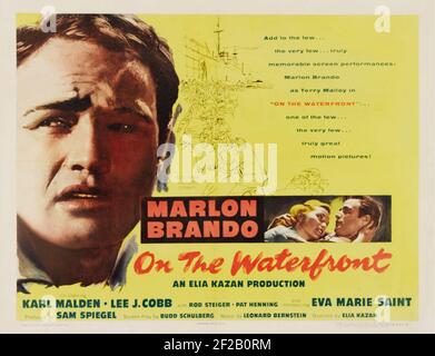 Marlon Brando, On The Waterfront 1954 Stock Photo