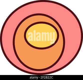 Malignant melanoma RGB color icon Stock Vector Image & Art - Alamy