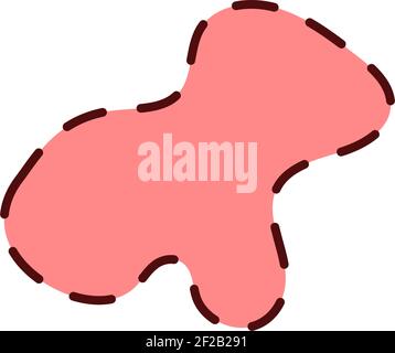 Malignant melanoma RGB color icon Stock Vector Image & Art - Alamy