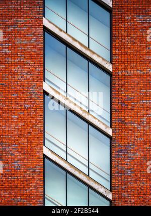 Detail of a building with stairway Stock Photo