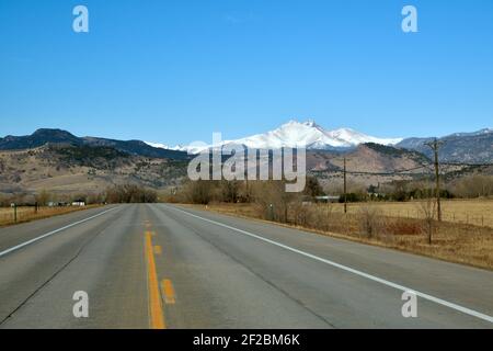 Rocky Mountain National Park near Longmont, Colorado