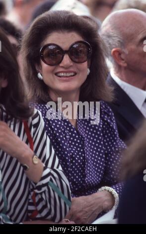 Jacqueline Kennedy Onassis Circa 1983 Credit: Ralph Dominguez