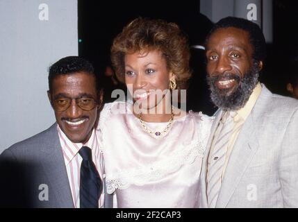 Sammy Davis Jr. and Altovise Davis Circa 1980's Credit: Ralph Dominguez ...