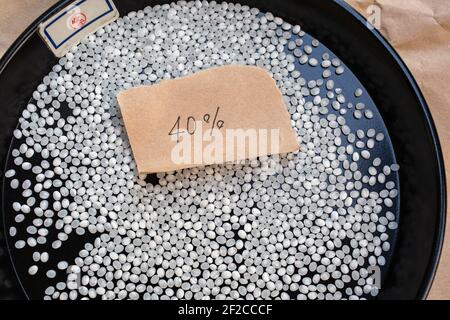 Japan/Hyogo prefecture/Producing Japanese sake/Rice coming to fruition in the fields of Hyogo prefecture Japan. Stock Photo