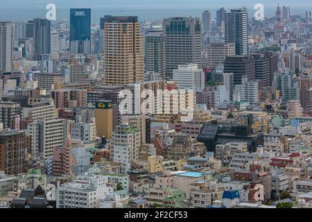 City Skyline in Kobe, Japan Stock Photo