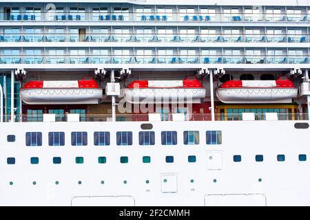 Cozumel, Mexico - May 28, 2016: The beautiful cruise Norwegian Spirit in Cozumel island Port, Mexico, May 28, 2016 Stock Photo