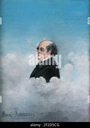 Portrait du père de l'artiste - Henri Rousseau. Stock Photo